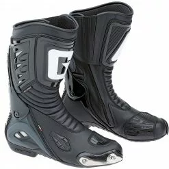 Gaerne Boots GAERNE GRW Black Aquatech Leather Waterproof Sports/Touring Boots Made In Italy