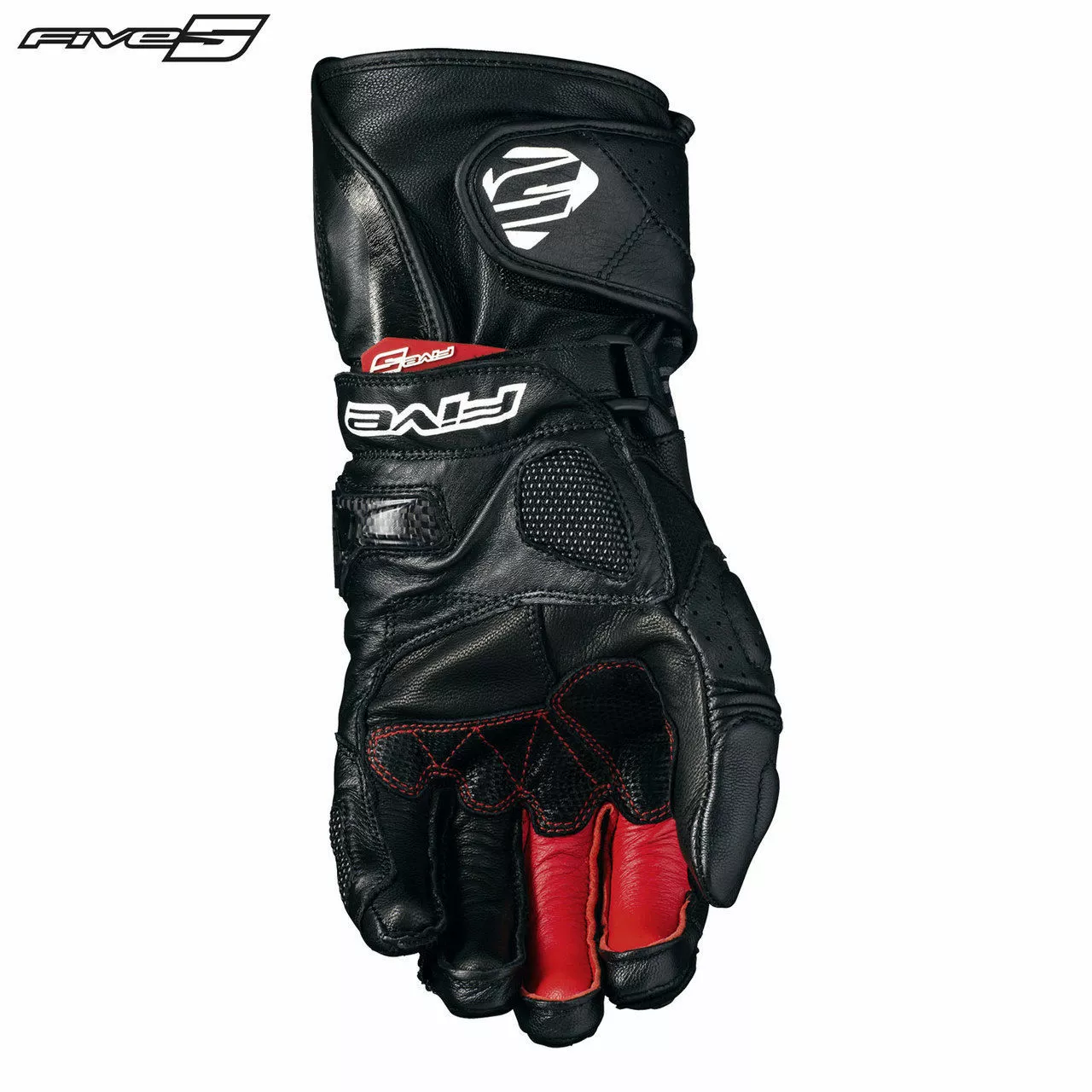 Five Gloves Five RFX1 Motorbike Racing Sports Gloves CARBON Protection To Forearm/Palm 2 Five Gloves Five RFX1 Motorbike Racing Sports Gloves CARBON Protection To Forearm/Palm