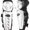 Troy Lee Designs/Shock Doctor Lopes Knee Guards White Motocross Body Armour MX