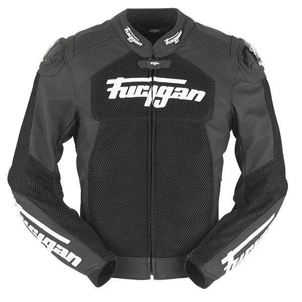 FURYGAN SPEED MESH Black Vented Summer Cool Leather Motorbike Sports Jacket Furygan Clothing 2 FURYGAN SPEED MESH Black Vented Summer Cool Leather Motorbike Sports Jacket Furygan Clothing