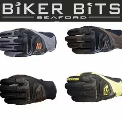 Five RS4 Light Weight Summer/Spring Spandex/Leather/Lycra Motorbike Gloves Five Gloves