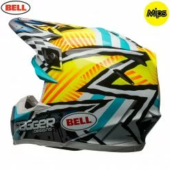 BELL MX Moto-9 Mips Lightweight Tri-Matrix Shell Motocross Off Road Peak Helmet Bell Helmets