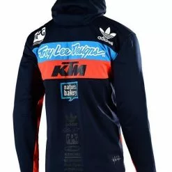 Troy Lee Designs KTM 2019 Pit Jacket Navy Blue Motocross MX Motorbikes