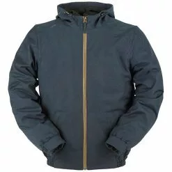 FURYGAN KARL Blue Waterproof/Thermal Textile Motorcycle & Casual Look Jacket
