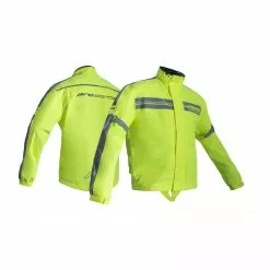 RST PRO SERIES 1825 Waterproof Rain Over Jacket FLO YELLOW RST Clothing