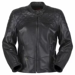 Furygan Clothing FURYGAN LEGEND LADY Black Motorcycle Leather Vintage/Cruiser/Retro Jacket