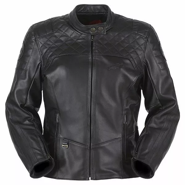 Furygan Clothing FURYGAN LEGEND LADY Black Motorcycle Leather Vintage/Cruiser/Retro Jacket 1 Furygan Clothing FURYGAN LEGEND LADY Black Motorcycle Leather Vintage/Cruiser/Retro Jacket