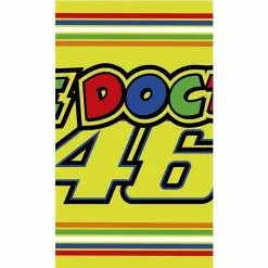 VR46 Clothing VR46 Classic Beach/Bath Towel Official Valentino Rossi Merchandise