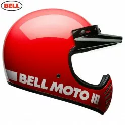 Bell Helmets BELL Cruiser 2017 MOTO 3 Modern Classic RED Motorcycle MX Helmet