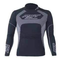 RST Clothing RST TECH X COOLMAX Long Sleeve Top Base Layer Motorcycle Black/Grey Clothing