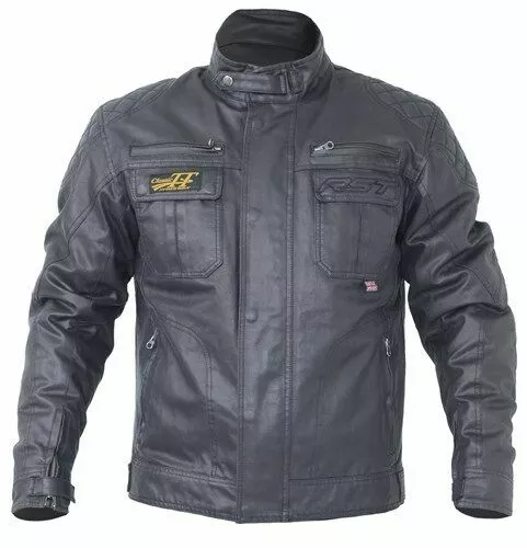 RST CLASSIC TT WAX II Isle Of Man Short Motorcycle Retro/Vintage Casual Jacket RST Clothing 1 RST CLASSIC TT WAX II Isle Of Man Short Motorcycle Retro/Vintage Casual Jacket RST Clothing