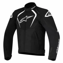 Alpinestars Jackets Alpinestars T-JAWS V2 Black Waterproof Motorbike Textile Sports Jacket