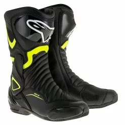 Alpinestars Boots Alpinestars SMX6-v2 Black/Yellow Fluo Motorbike Street/Sports Boots