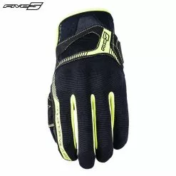 Five RS3 Light Weight Touchscreen Spandex/Leather/Lycra Motorbike/Scooter Gloves Five Gloves