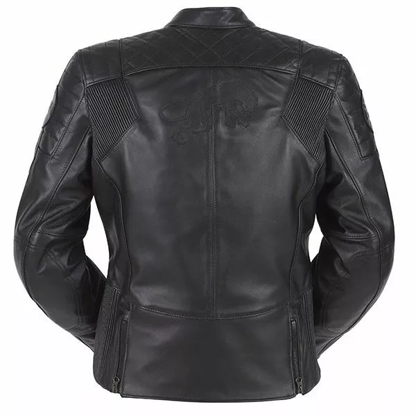 Furygan Clothing FURYGAN LEGEND LADY Black Motorcycle Leather Vintage/Cruiser/Retro Jacket 3 Furygan Clothing FURYGAN LEGEND LADY Black Motorcycle Leather Vintage/Cruiser/Retro Jacket