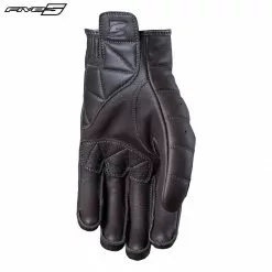 Five CALIFORNIA Brown/Black Quilted & Topstitched Leather Motorbike Gloves Five Gloves 7 Five CALIFORNIA Brown/Black Quilted & Topstitched Leather Motorbike Gloves Five Gloves