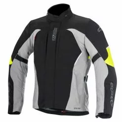 5% Off Alpinestars ARES Gore-tex Black/Grey/Fluo Motorbike Touring Jacket Alpinestars Jackets
