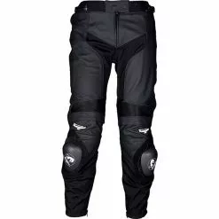 Furygan Clothing FURYGAN VELOCE Matt Black Full Grain Leather Sports Motorbike Trousers CE