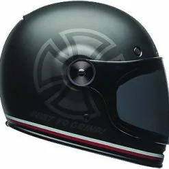 BELL BULLITT SE INDEPENDENT Black Retro/Classic Motorcycle Helmet