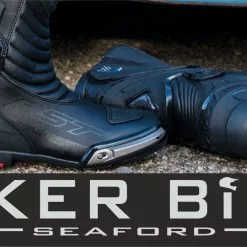 RST Clothing RST Tractech Evo-3 CE Black Waterproof 360 Heel Motorbike Sports Track Day Boots