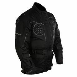 Oxford STOCKHOLM Black Textile Waterproof Motorbike Touring Thermal Jacket S-5XL Oxford Products